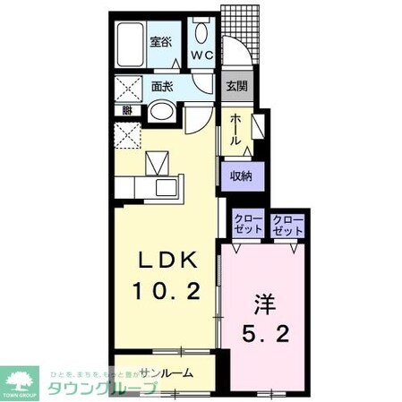 ノーブルMの物件間取画像